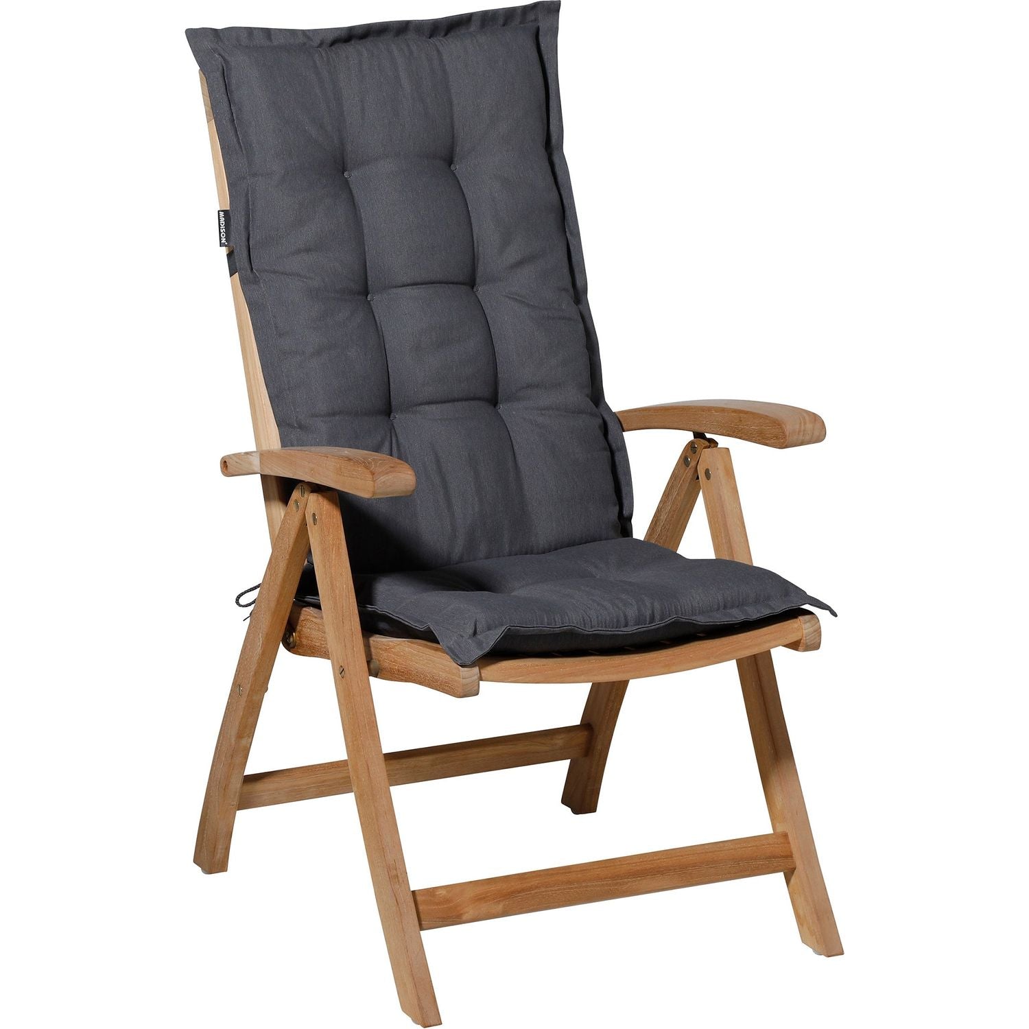 MADISON - Cuscino schienale alto Panama Serie Panama Grigio 123x50 cm